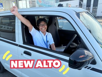 NEWアルト試乗できます！
