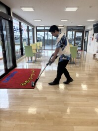 ショールームの清掃日