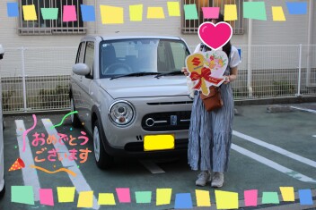 定兼、自販近畿にて初ご納車です！！