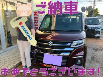 ソリオご納車です！！