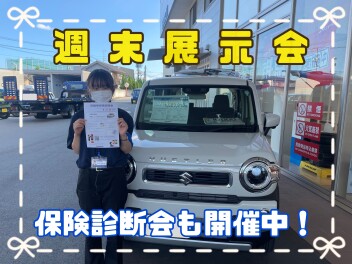 ☆保険診断会＆週末展示会☆