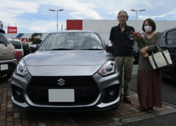 ★ご納車御礼★スイフトスポーツをご納車しました！