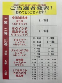 スズキ先行初売り・初売りご成約大抽選会結果発表！！