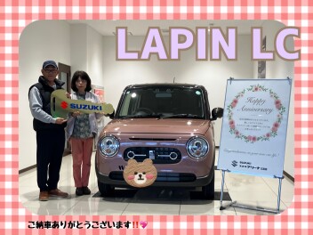 ラパンご納車式