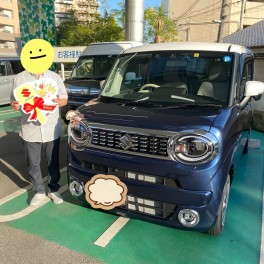 ☆Ｍ・Ｋ様ワゴンＲスマイルご納車☆