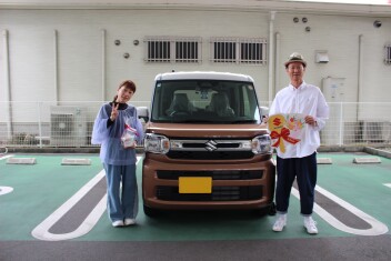 スペーシア　ご納車いたしました！！