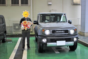 ジムニーシエラ　ご納車させていただきました！！