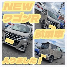 今週５度目のブログ更新！？ワゴンＲ試乗車入りました！