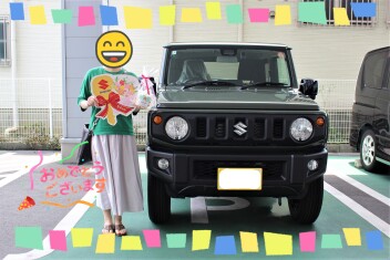 ジムニーご納車致しました♪