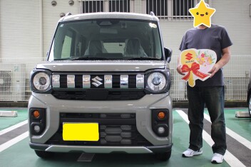 スペーシアギア　ご納車させていただきました！！