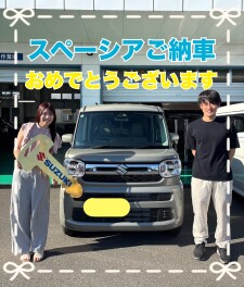 スペーシアご納車いたしました！
