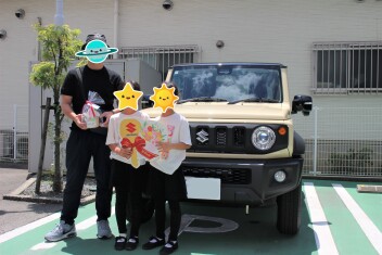 ジムニーシエラご納車致しました！