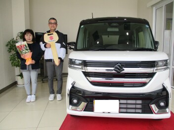 スペーシアカスタムご納車です！