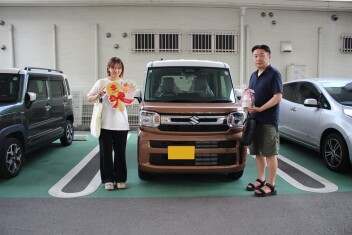 スペーシアご納車致しました♪