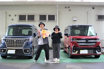 スペーシアカスタムご納車致しました！