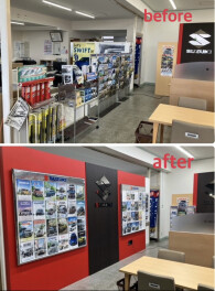 かづの店DIYしてみましたぁ～(^_-)-☆