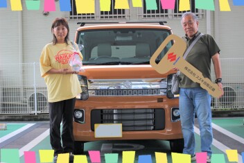 エブリイワゴンご納車致しました！！