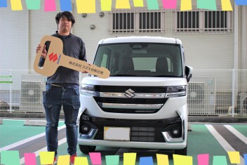スペーシアカスタムご納車致しました♪