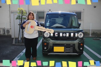 スペーシアギアご納車致しました！