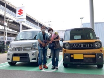 スペーシアギア　ご納車しました