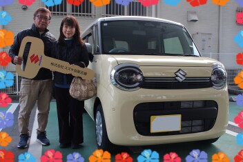 ワゴンＲスマイルご納車致しました！！