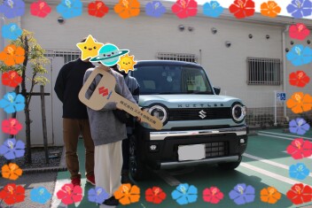 ハスラーご納車致しました♪