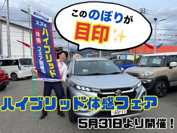 スズキハイブリッド体感フェア開催！！