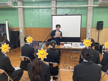 260113 金城大学短期大学部　模擬企業ガイダンス参加