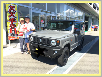 ジムニーを納車しました★