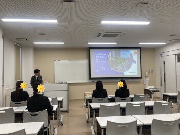 260218イベント開催　仁愛女子短期大学　学内業界研究会参加