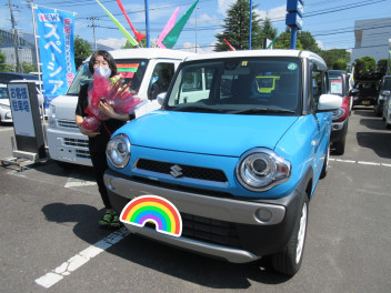 K様へハスラーご納車です☆