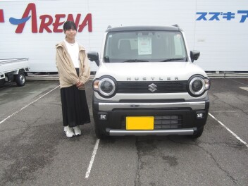 ハスラー納車させて頂きました！！
