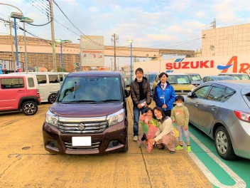 祝☆Ｙ様　ソリオ ＧＸ４ご納車です！