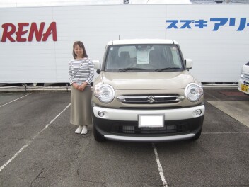 クロスビー納車させて頂きました！！