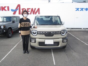 クロスビー納車させて頂きました！！