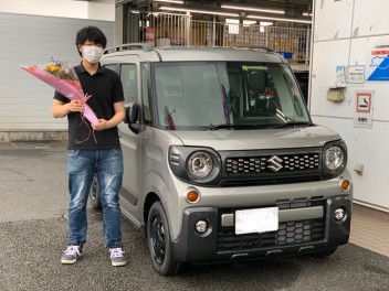 スペーシアギア納車致しました！！