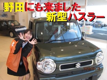 ハスラーがきた～～～～