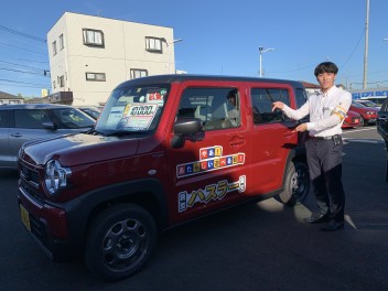 ぜひハスラーのご試乗へ(^^♪