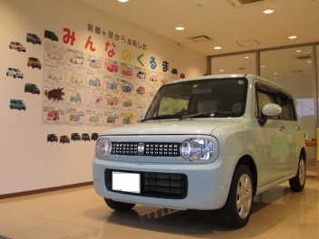 ラパン祝納車！