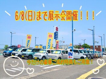 6/8日まで展示会開催！！！