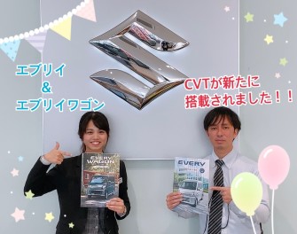 ☆一部仕様変更後のエブリイ・エブリイワゴン発表・発売日☆