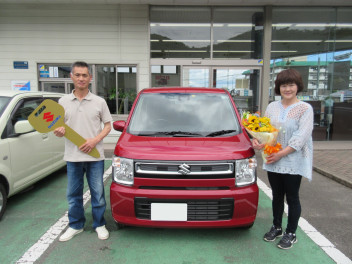 Ｓ様『ワゴンＲ』ご納車です！