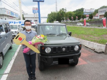 ジムニーご納車させていただきました！！
