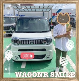 ワゴンＲスマイルをご納車しました！
