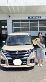 ソリオご納車させていただきました