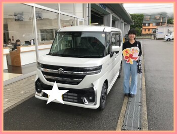☆彡スペーシアカスタム納車致しました☆彡