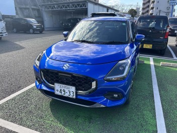 新型スイフト試乗出来ます！！