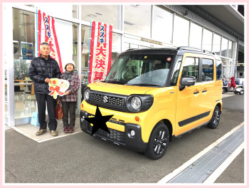 スペーシアギアを納車しました★