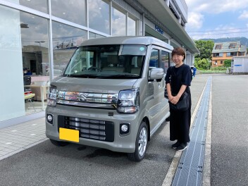 エブリイワゴン納車いたしました！！！