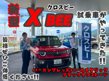 クロスビーの試乗車がやってきた‼
